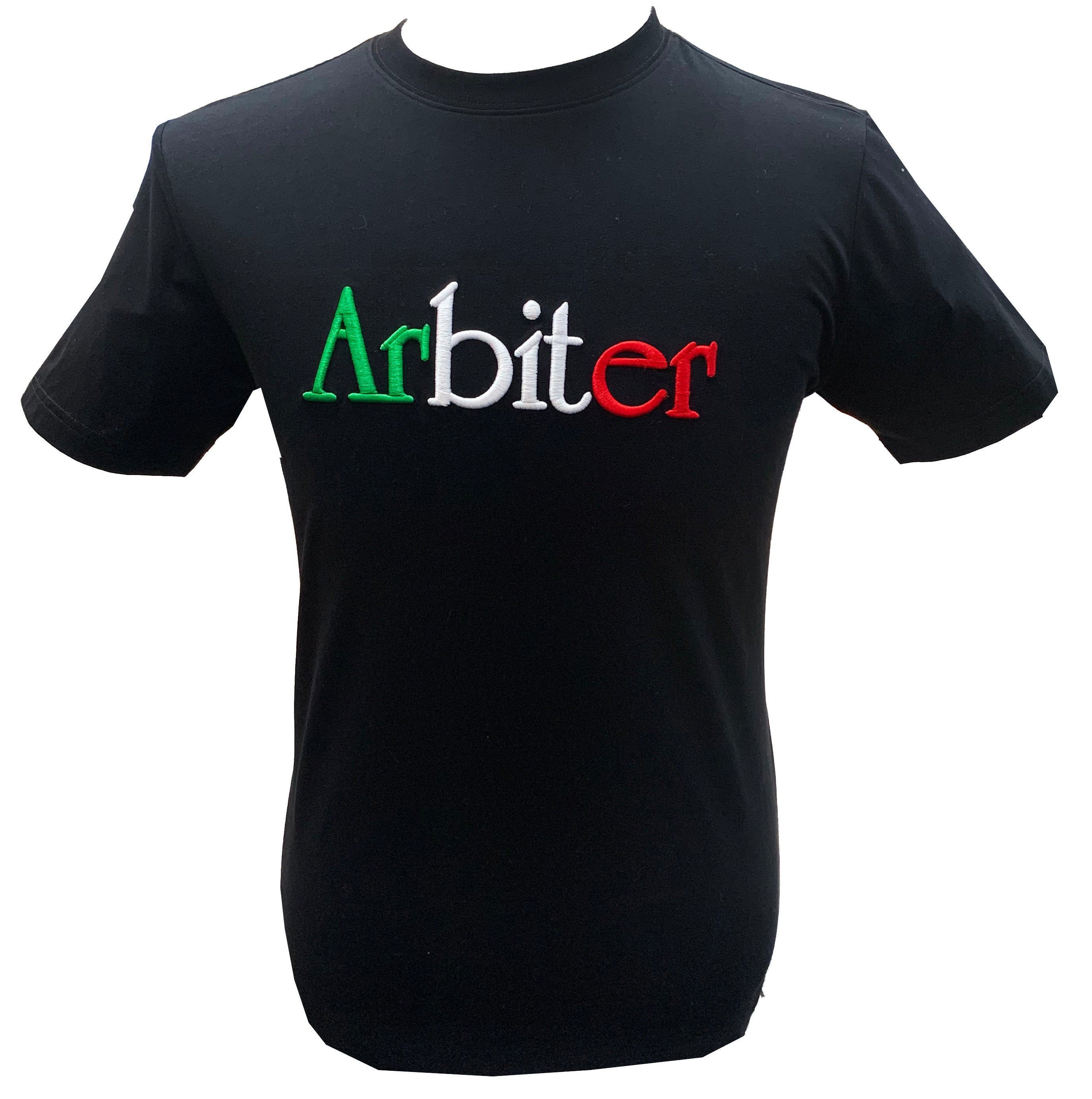 Arbiter Black Round Neck Tee Shirt