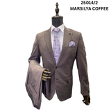 Arturo Vivaldi Marsilya Coffee Brown Suit