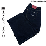 Angelino - Classic Fit - Blue/Black Jeans C23