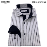 Fioruzzi  Art 51 Smart Casual  Shirt- White 18