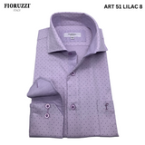 Fioruzzi  Art 51 Smart Casual  Shirt- Lilac 8