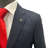 Arturo Vivaldi Navy Surface Interests Suit