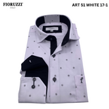 Fioruzzi  Art 51 Smart Casual  Shirt- White 17-1