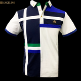 Angelino Callaghan White Golfer Shirt