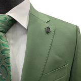 Arturo Vivaldi Broadway Olive Green Suit