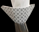 Angelino Art 113 White Zip Shirt