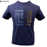 Angelino Mahoney Navy Tee Shirt