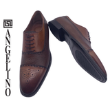 Angelino Kandahar Tan Formal Shoe