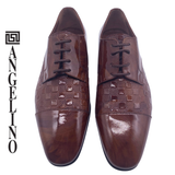 Angelino Alberto Tan formal shoe