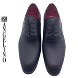 Angelino Formal Leather Shoe-Black