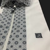 Angelino Art 113 White Zip Shirt