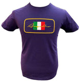 Angelino Spazio Tee Shirt-Navy