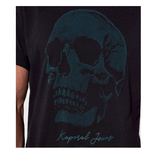 Kaporal Textured skull print Tee shirt