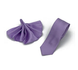 Fioruzzi Lilac Tie & Pocket Square