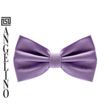 Angelino Lilac Bow Tie & Pocket Square Set
