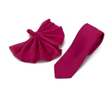 Fioruzzi Ceres pink Tie & Pocket Square