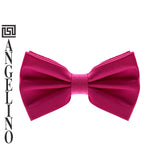 Angelino Ceres Pink Bow Tie & Pocket Square Set