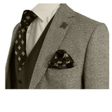 Hermose Wool Touch 3 Piece Suit Grey