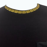 Angelino Black and Gold Ottimo Tee Shirt