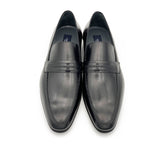 Corrente Black Slip-On Leather Shoe