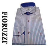 Fioruzzi Art 51 Smart Casual Lounge Shirt-Blue 18