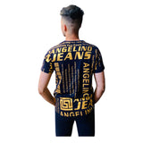 Angelino Galaxy Tee Shirt-Navy