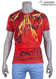 Mondo Red And Yellow Tee Shirt