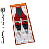 Angelino Red Braces