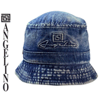 Angelino Denim Blue Bucket Hat