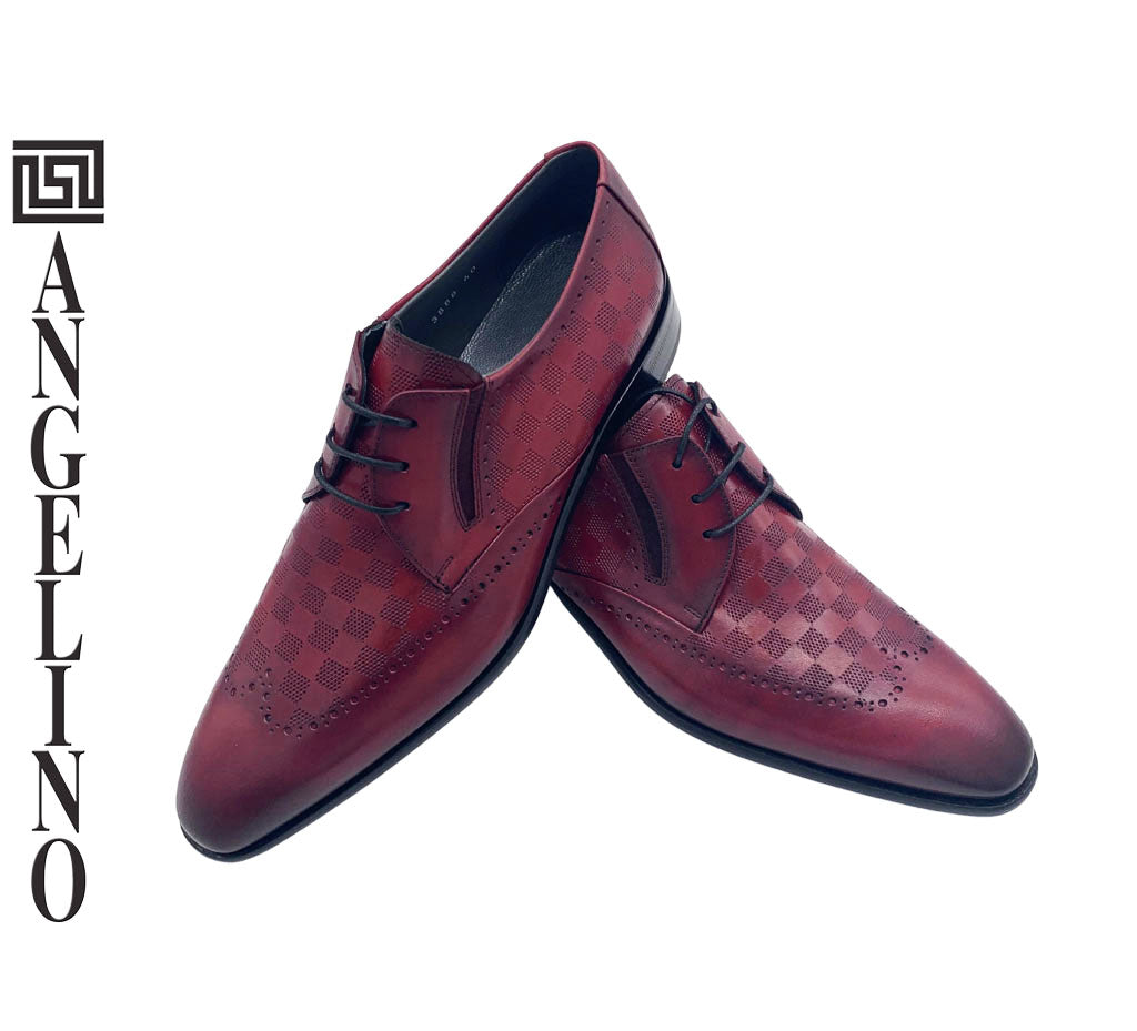 Angelino Burgundy Formal Shoe Angelino .za