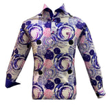 Angelino Purple printed shirt