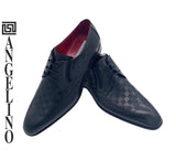 Angelino Black Lace Up  Formal Shoe